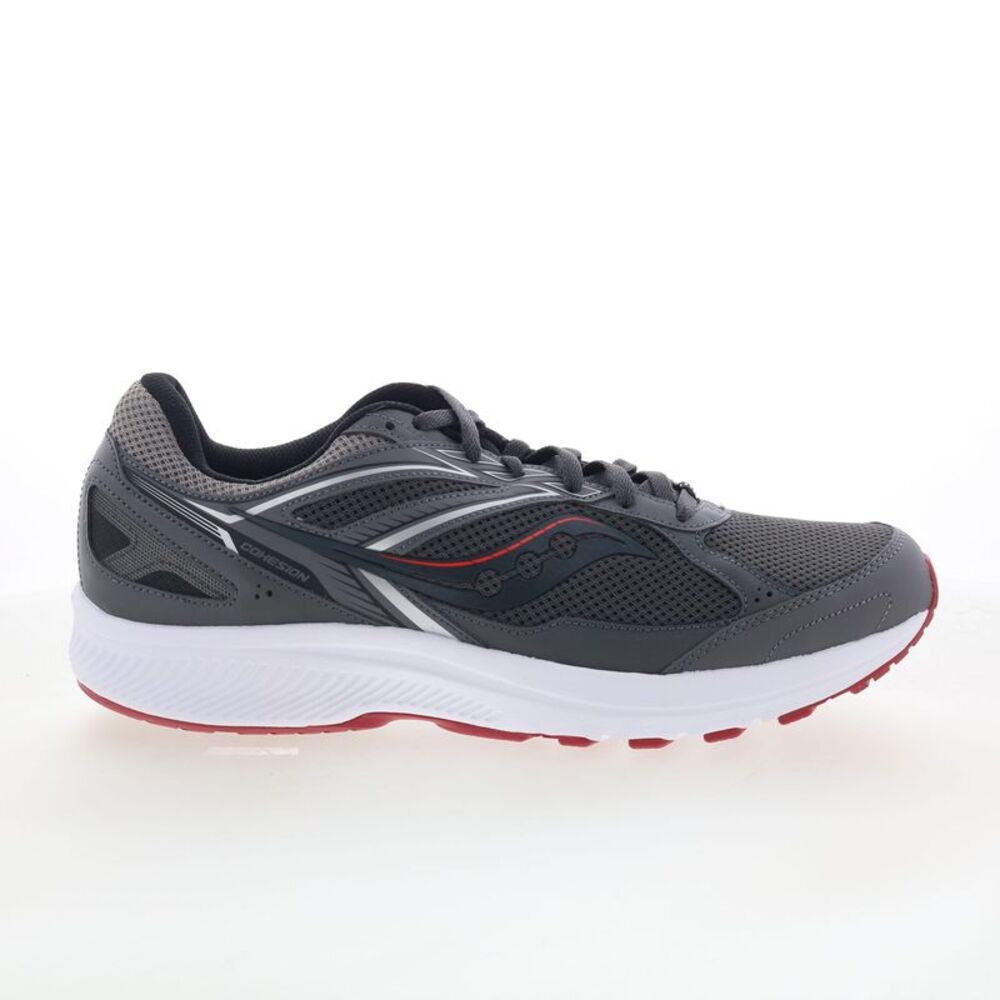Saucony Mens Cohesion 14 Gray Shoes (NWT)